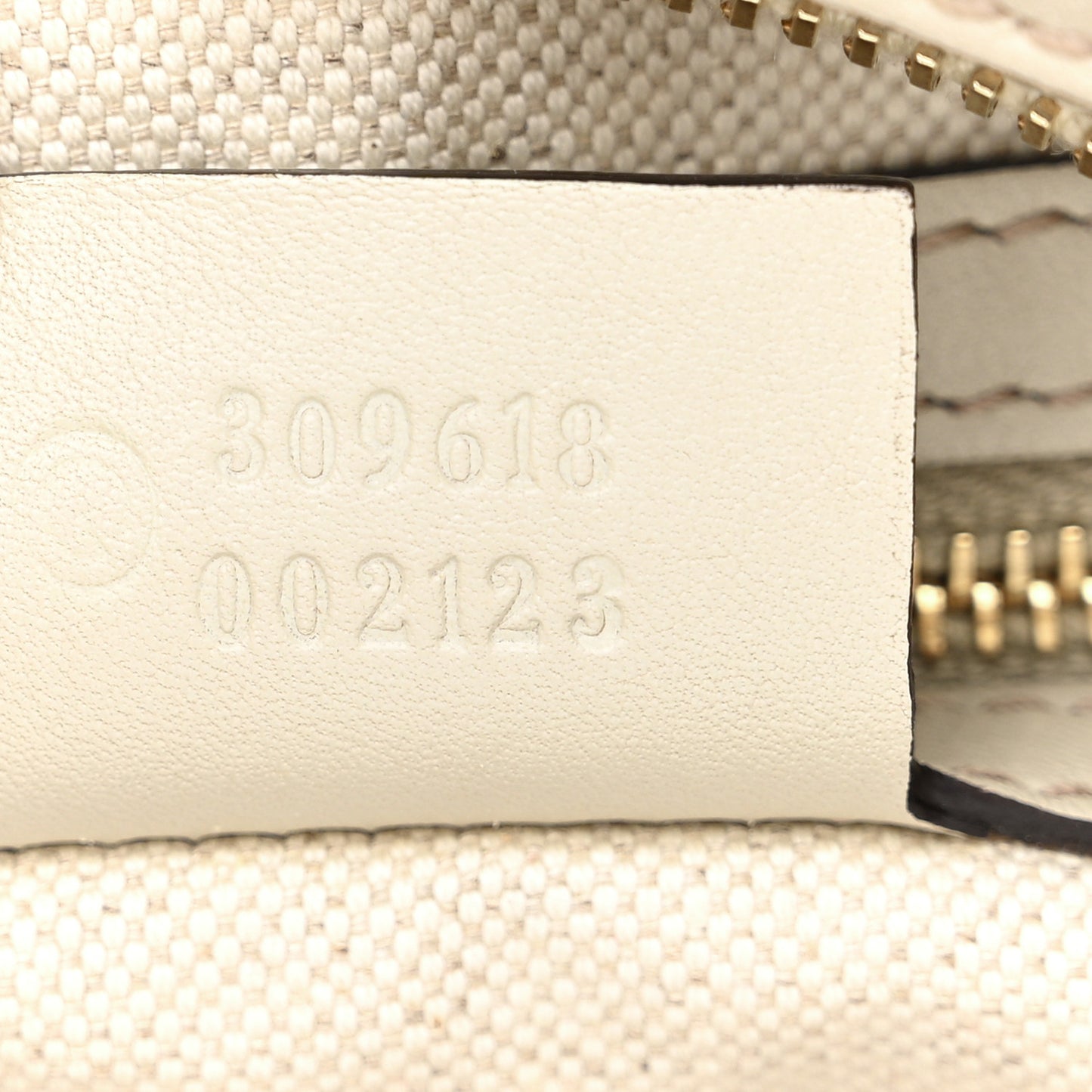 Guccissima Medium Nice Hobo Off White