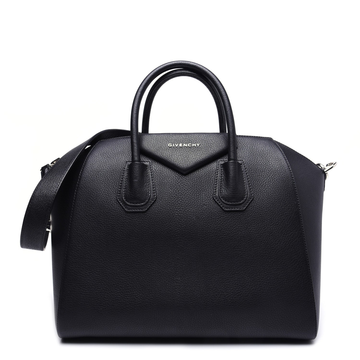 Givenchy Sugar Goatskin Medium Antigona Black 1 of 11