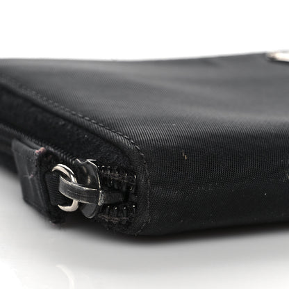Prada Tessuto Nylon Zip Around Wallet Black 7 of 11