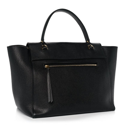 Celine Grained Calfskin Mini Belt Bag Black 2 of 9