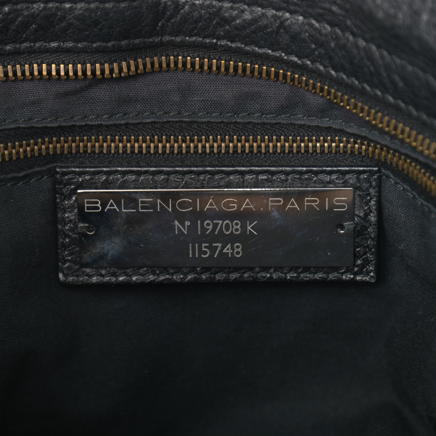 Balenciaga Agneau Classic Hardware City Black 6 of 10