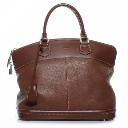 Louis Vuitton Suhali Lockit MM Sienne 1 of 8