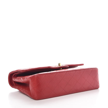Chanel Lambskin Quilted Medium Double Flap Red 5 of 15
