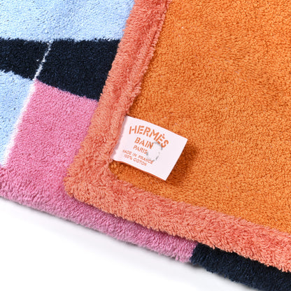 Hermes Cotton Terry Apres La Vague Beach Towel 3 of 4