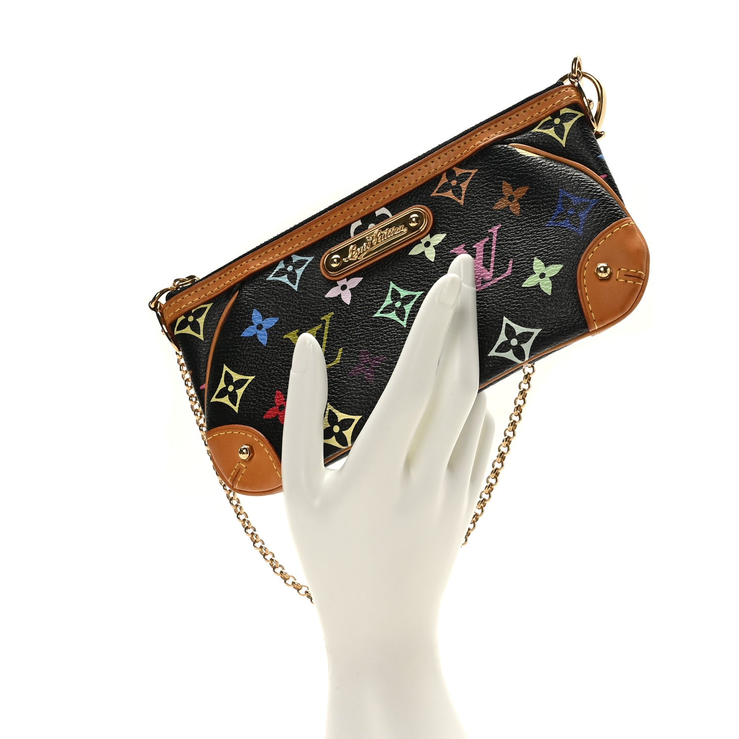 Monogram Multicolor Pochette Milla MM Black