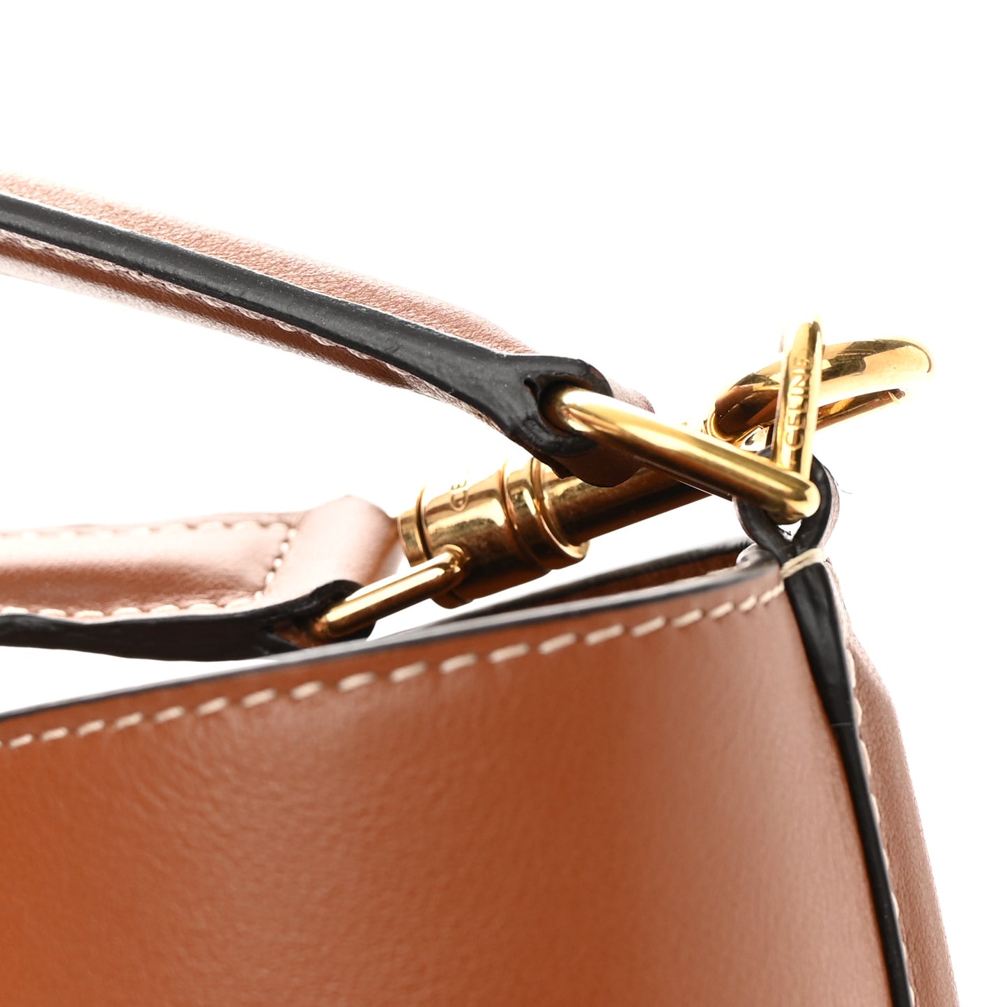 Smooth Calfskin Bucket 16 Bag Tan