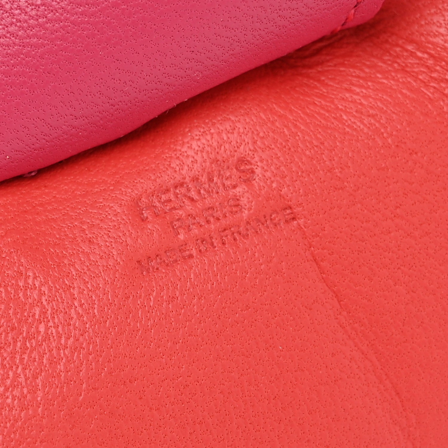 Hermes Milo Lambskin Grigri Rodeo Horse Bag Charm GM Rouge Indien Rubis Rose Mexico 3 of 5