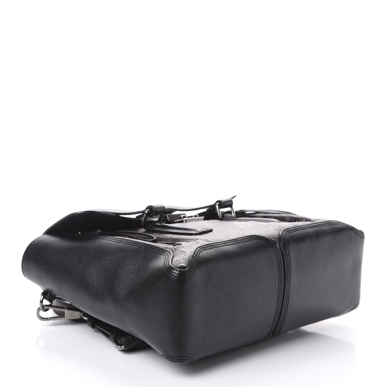 3.1 Phillip Lim 3.1 Turtle Embossed Medium Pashli Satchel Black 4 of 9
