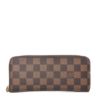 Louis Vuitton Damier Ebene Clemence Wallet 1 of 15