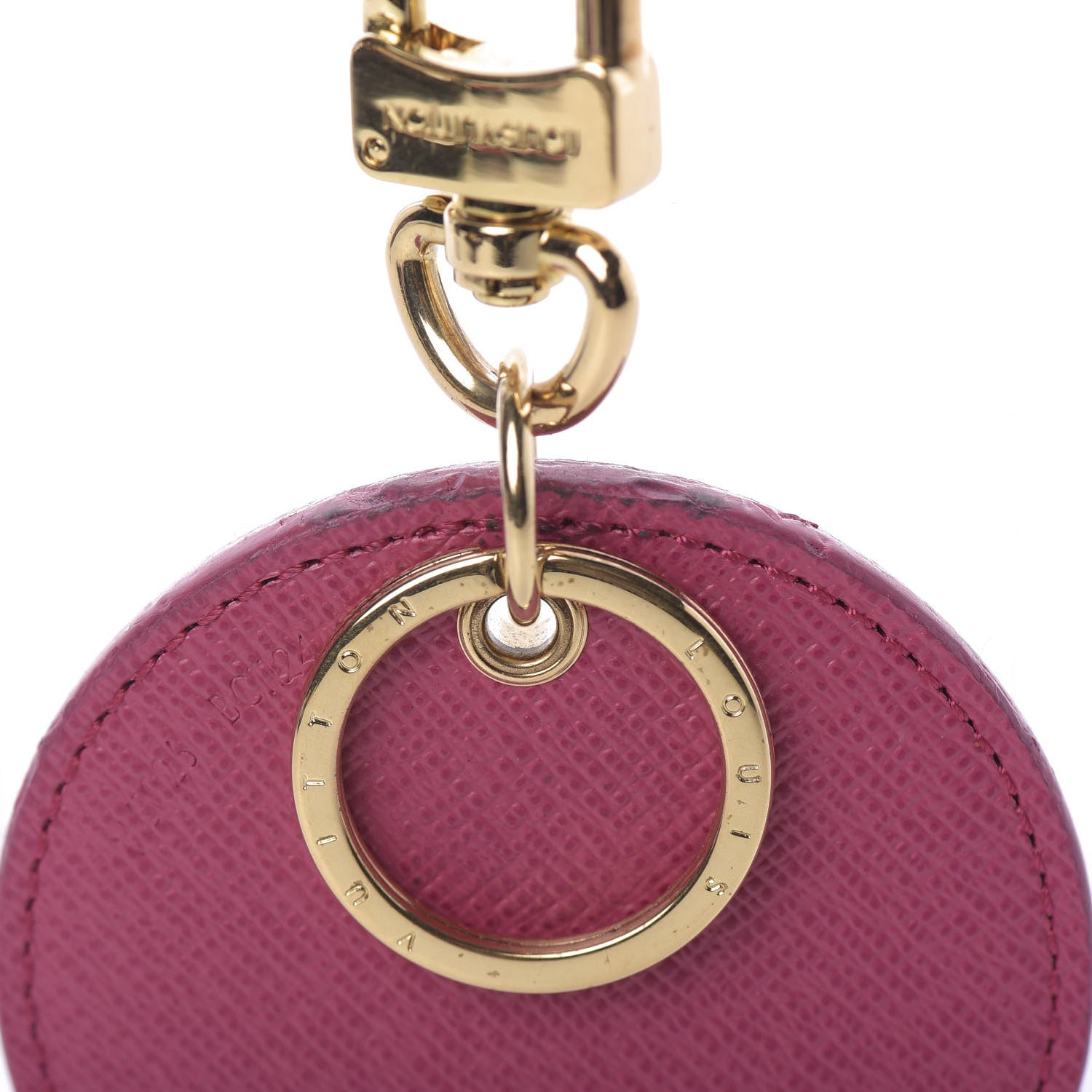 Louis Vuitton Damier Ebene Illustre Posies Bag Charm 4 of 5