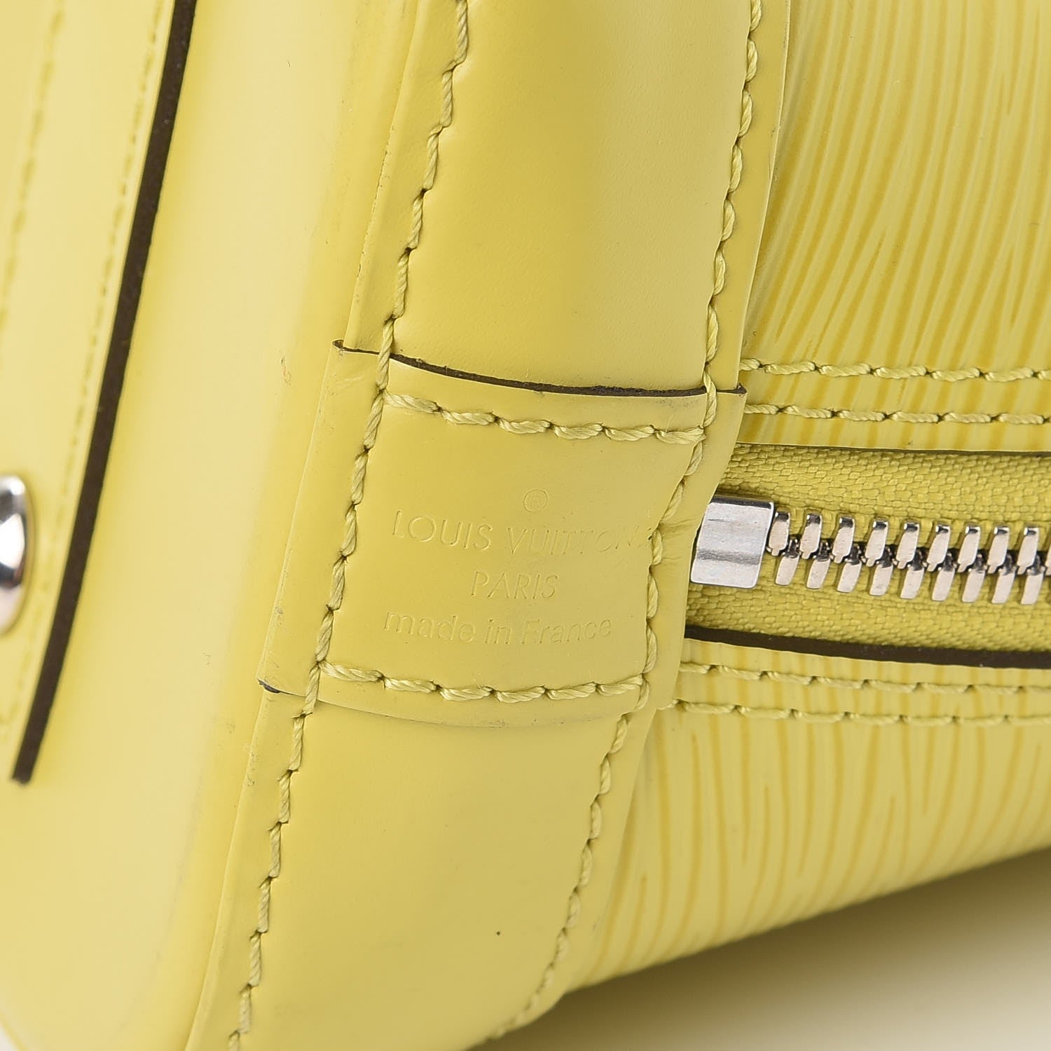 Louis Vuitton Epi Alma BB Pistache 6 of 13