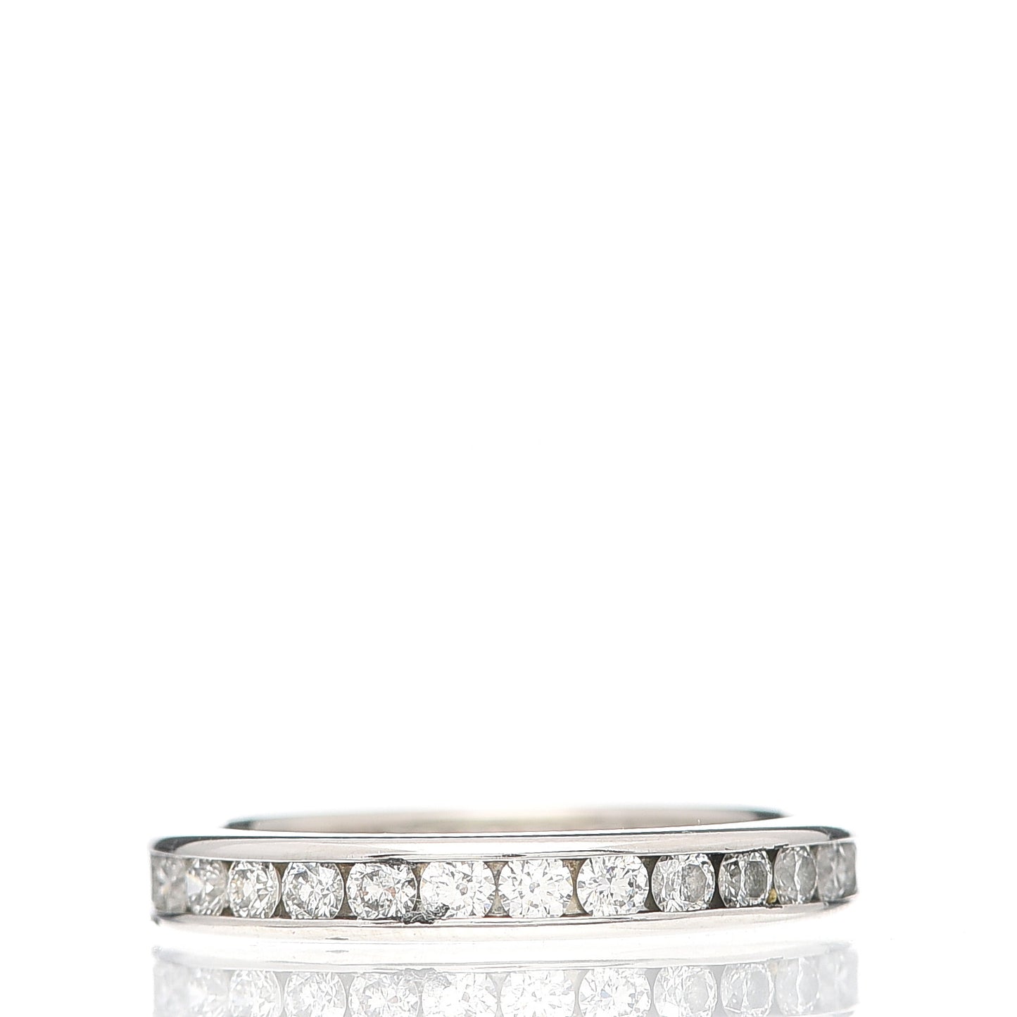 Platinum Diamond 1.00ctw Eternity Band Ring 53 6.5