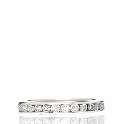 Tiffany Platinum Diamond 1.00ctw Eternity Band Ring 53 6.5 3 of 5