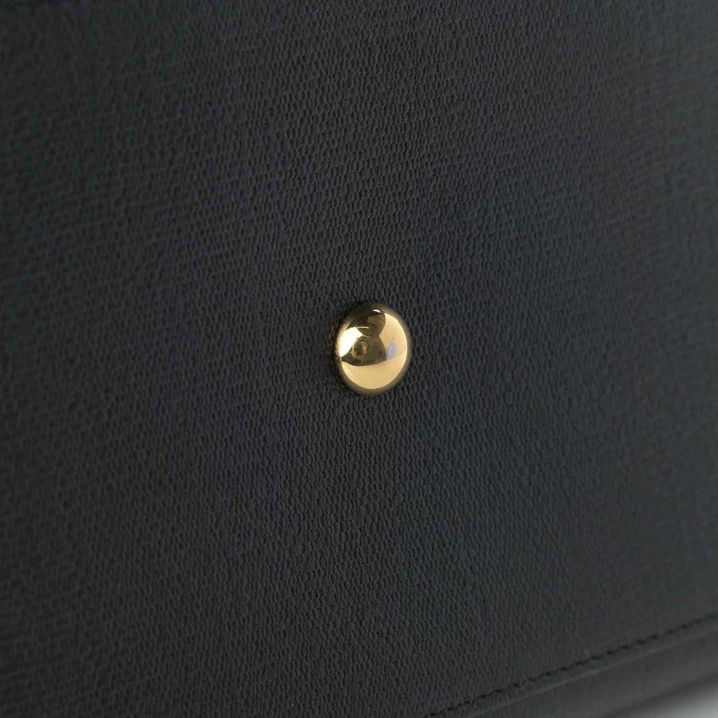 Textured Calfskin Small Classic Y Cabas Black