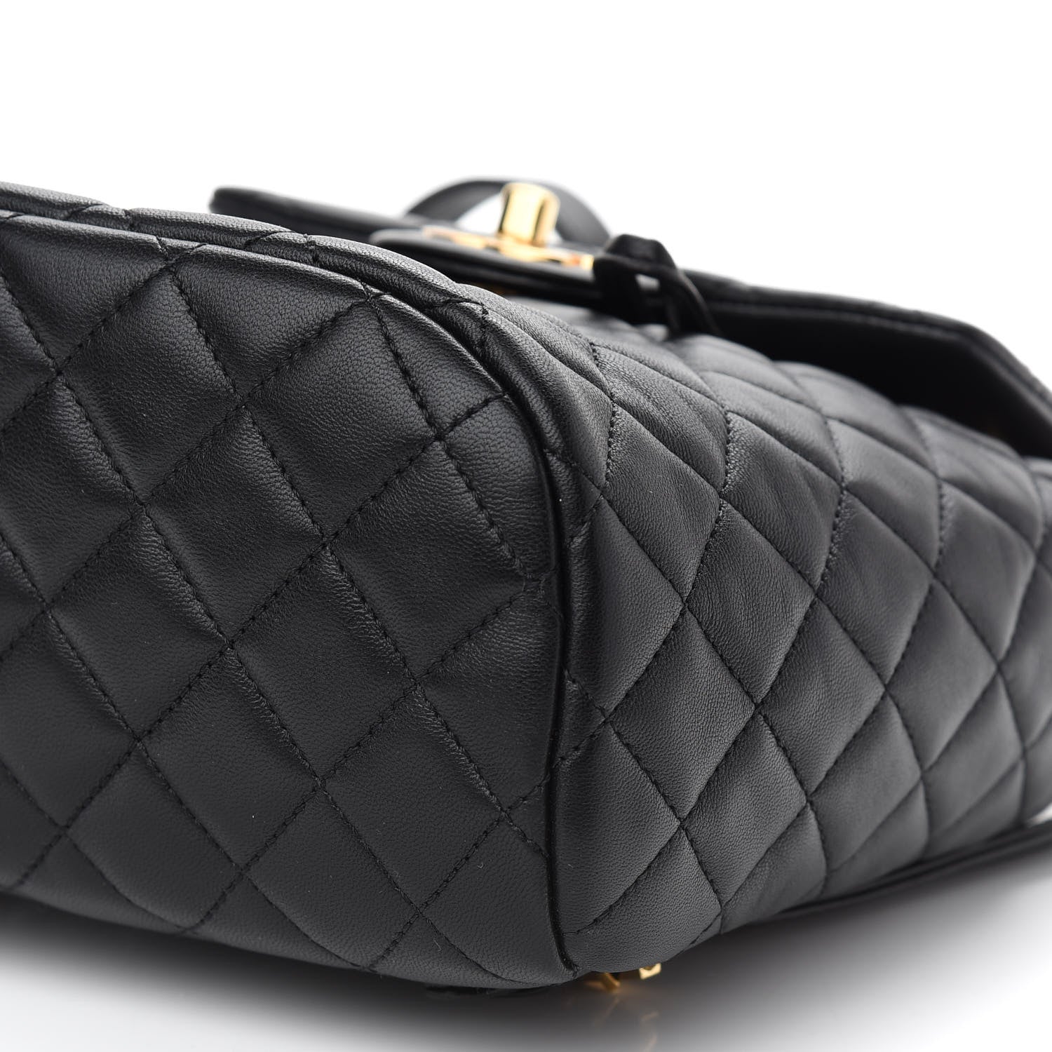 Chanel Lambskin Quilted Mini Urban Spirit Backpack Black 9 of 9