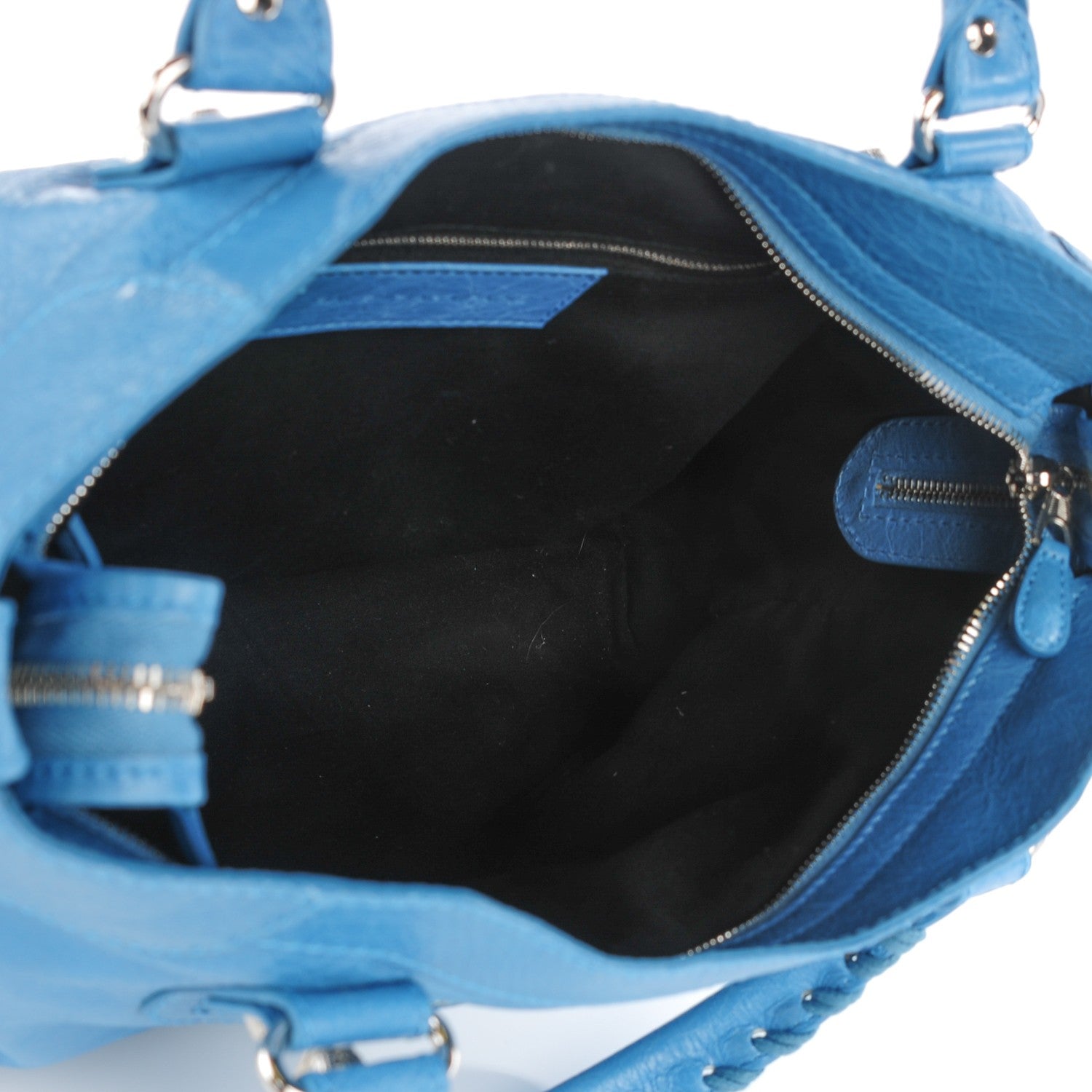 Balenciaga Agneau Giant 12 Silver Hardware Velo Bleu Indigo 5 of 8