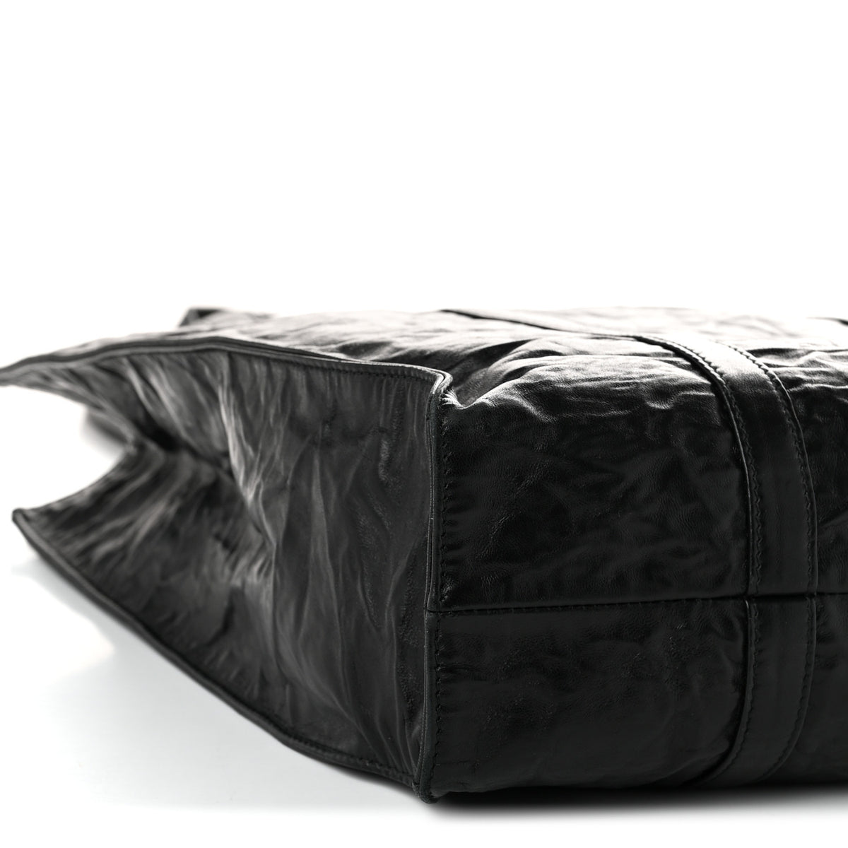 Prada Nappa Antique Tote Black 9 of 10