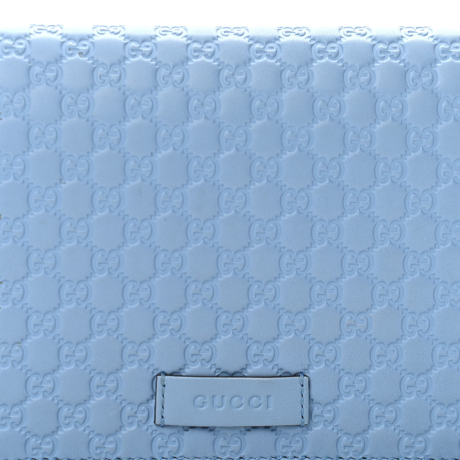 Gucci Microguccissima Crossbody Wallet Mineral Blue 8 of 12