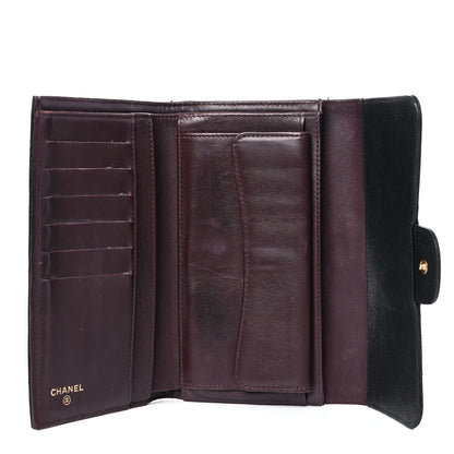 Chanel Caviar Quilted Large Flap Wallet Black 5 of 36