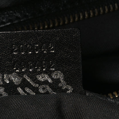 Gucci Monogram Large Jockey Hobo Black 7 of 11