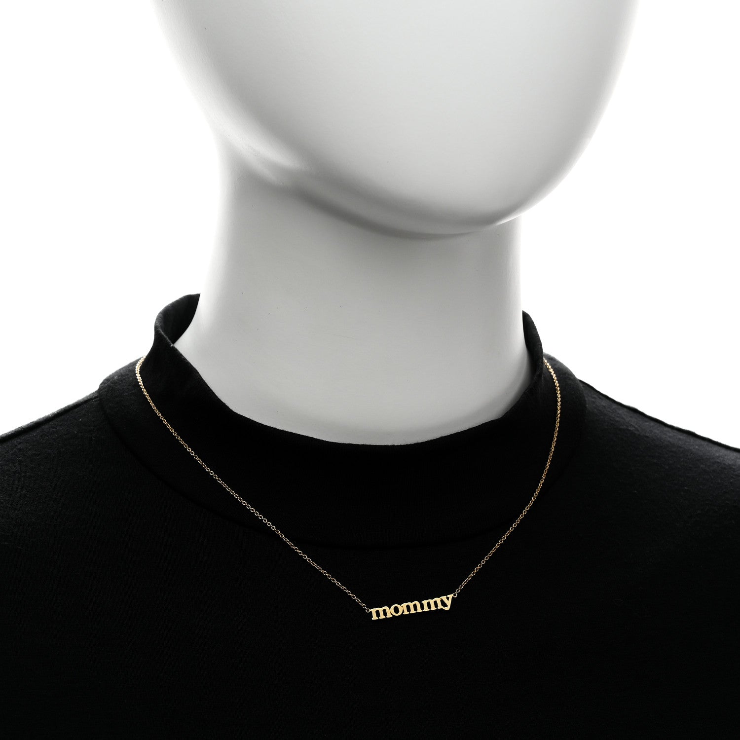 Jennifer Meyer 18K Yellow Gold Mommy Necklace 2 of 4