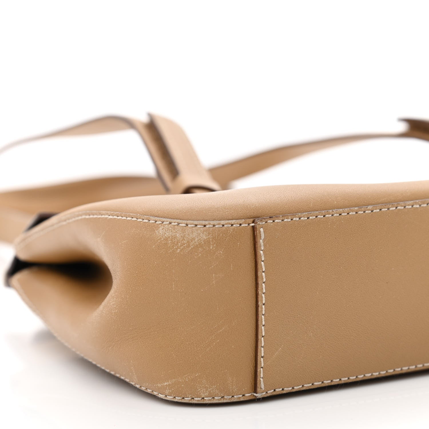Prada Calfskin Shoulder Bag Sabbia 9 of 11