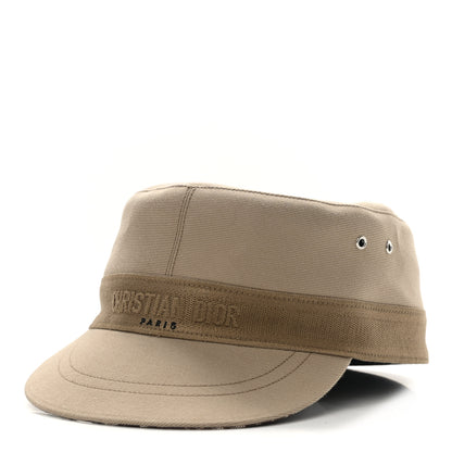 Christian Dior Cotton Baseball Cap 57 Beige 1 of 8
