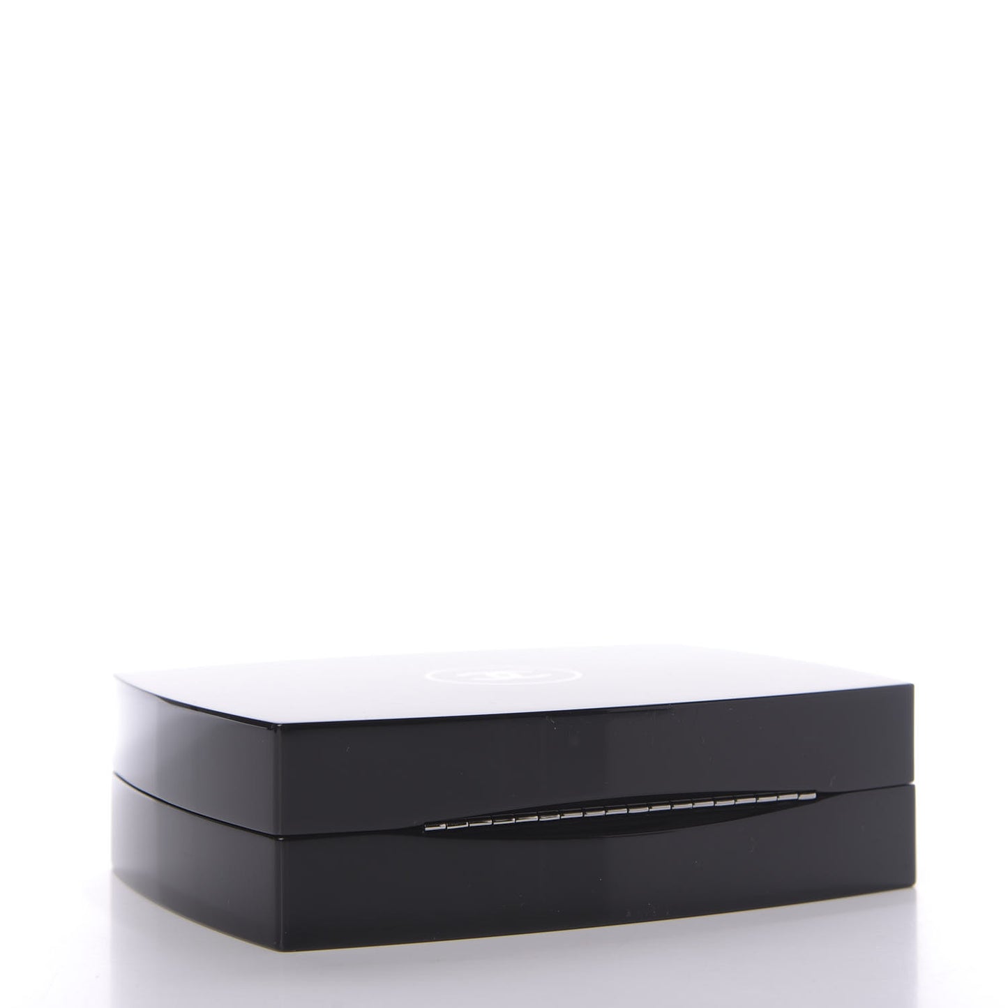 Plexiglass Compact Box Clutch Black
