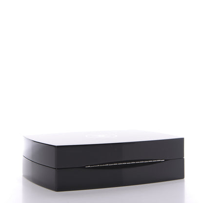 Chanel Plexiglass Compact Box Clutch Black 4 of 9
