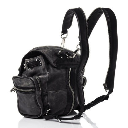 Alexander Wang Calfskin Mini Marti Backpack Washed Grey 2 of 11