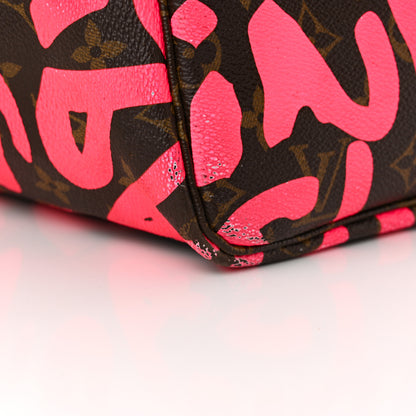 Louis Vuitton Monogram Graffiti Neverfull GM Fuchsia 23 of 28