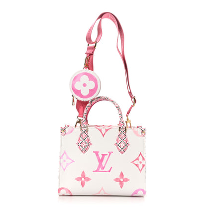 Louis Vuitton Monogram Giant By The Pool 2.0 Onthego PM Pink 1 of 9