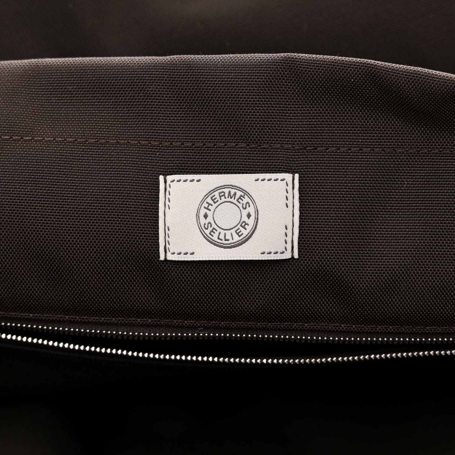 Hermes Canvas The Grooming Bag 8 of 15