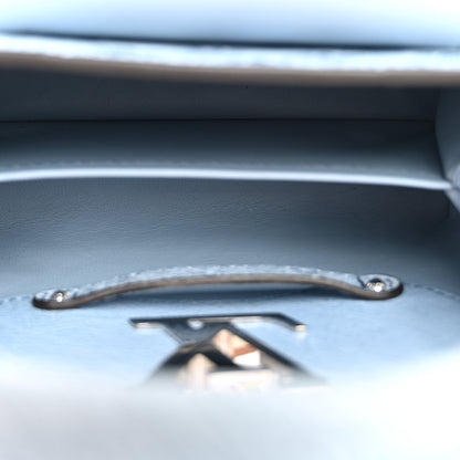 Louis Vuitton Ostrich Capucines Mini Blue Denim 5 of 10