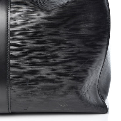 Louis Vuitton Epi Keepall 50 Black 10 of 19