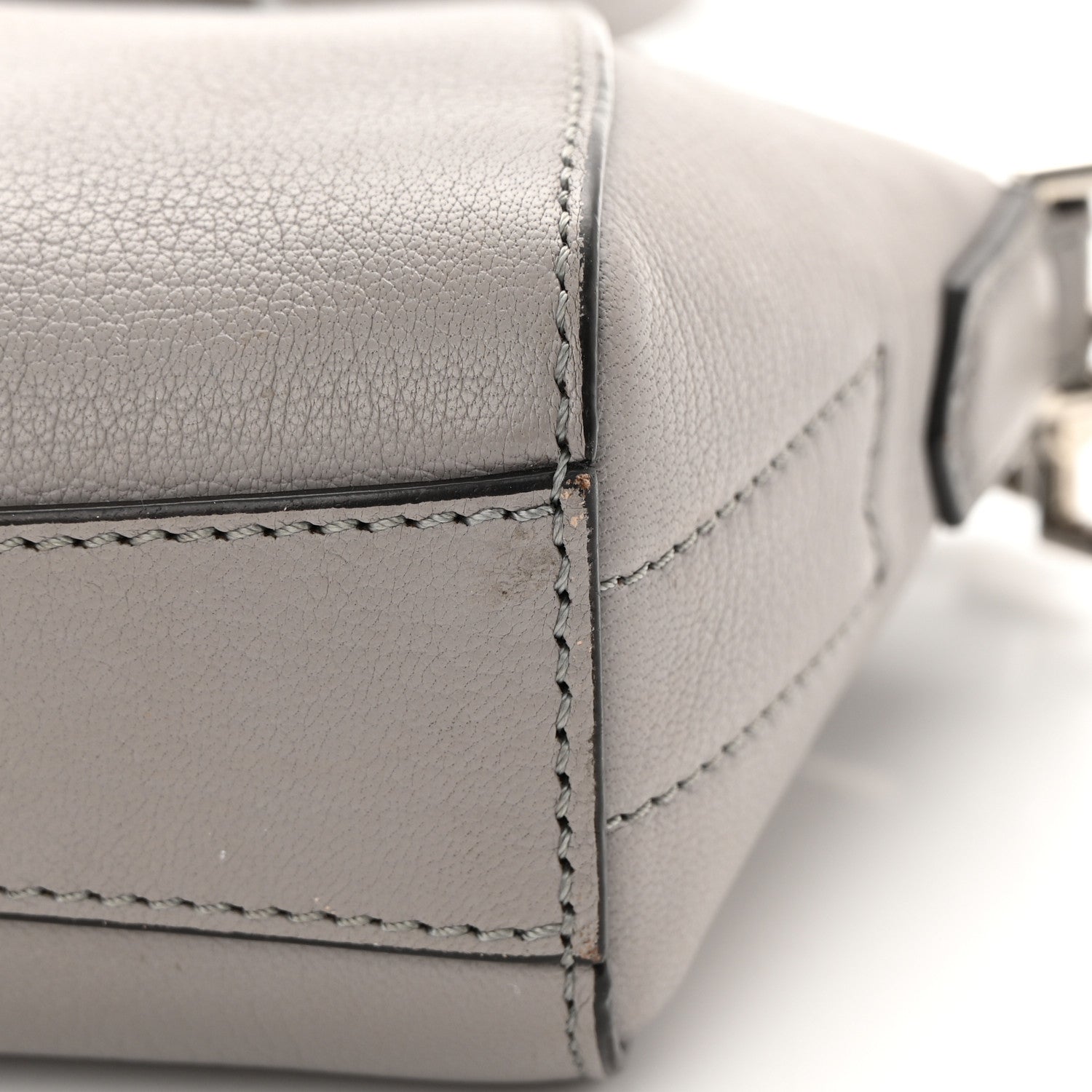 Givenchy Sugar Goatskin Nano Antigona Pearl Grey 11 of 13