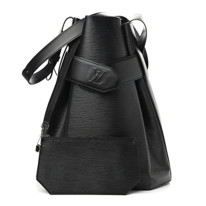 Louis Vuitton Epi Sac D'Epaule GM Black 1 of 8