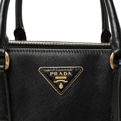 Prada Saffiano Large Galleria Double Zip Tote Black 7 of 9