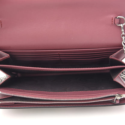 Gucci GG Supreme Monogram Blooms Mini Dionysus Chain Wallet Beige Multicolor Dry Rose 5 of 9