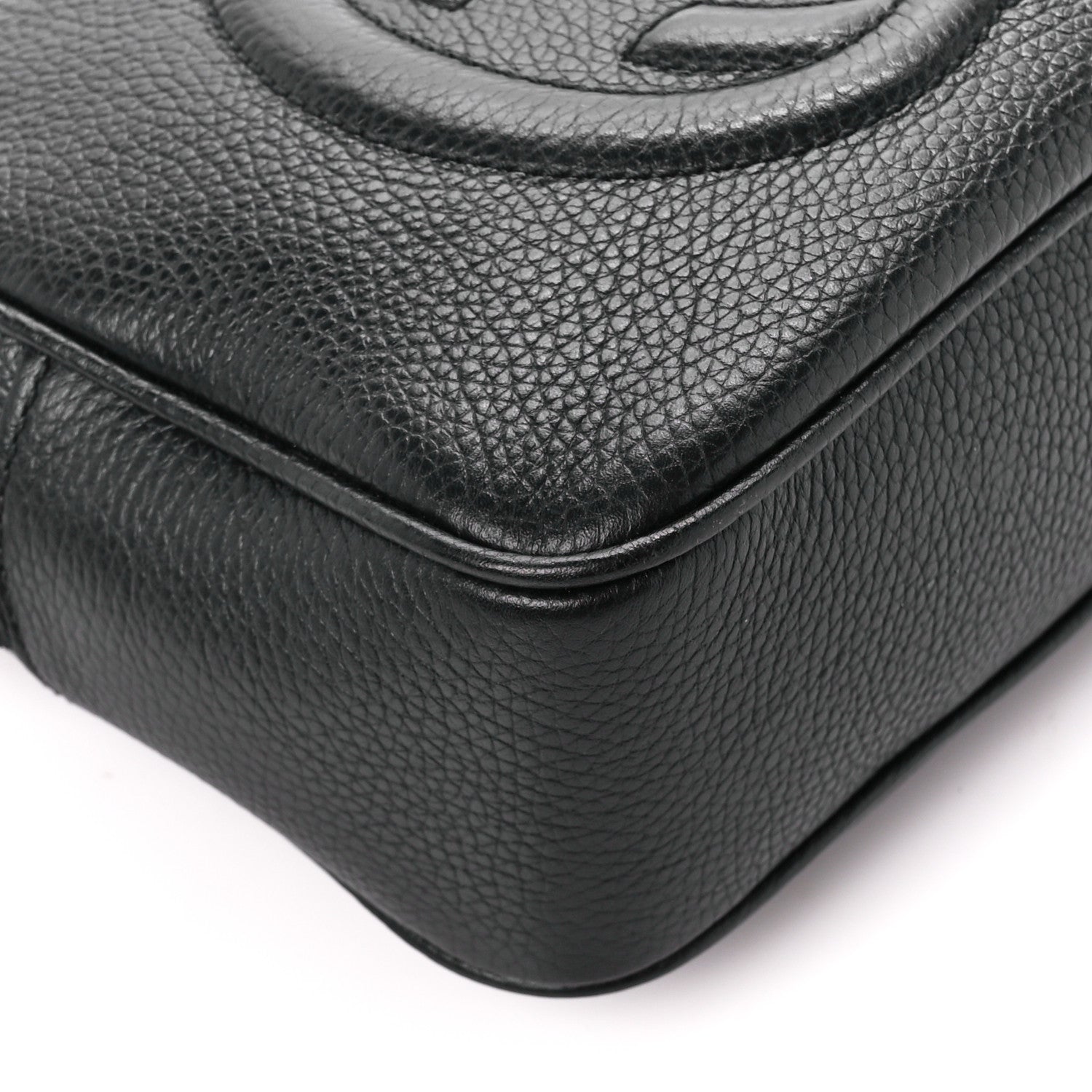 Gucci Pebbled Calfskin Small Soho Disco Bag Black 10 of 13