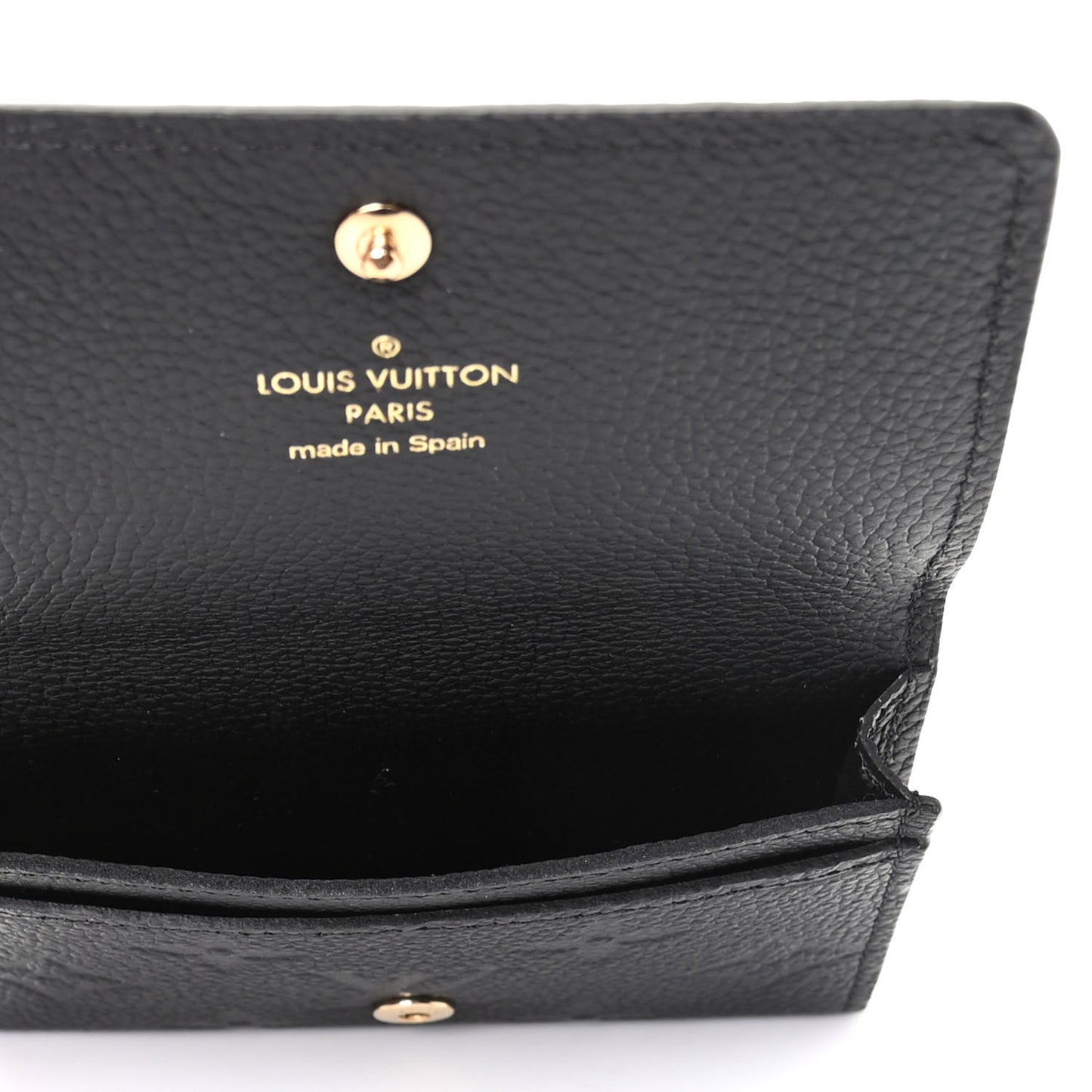 Empreinte Business Card Holder Black