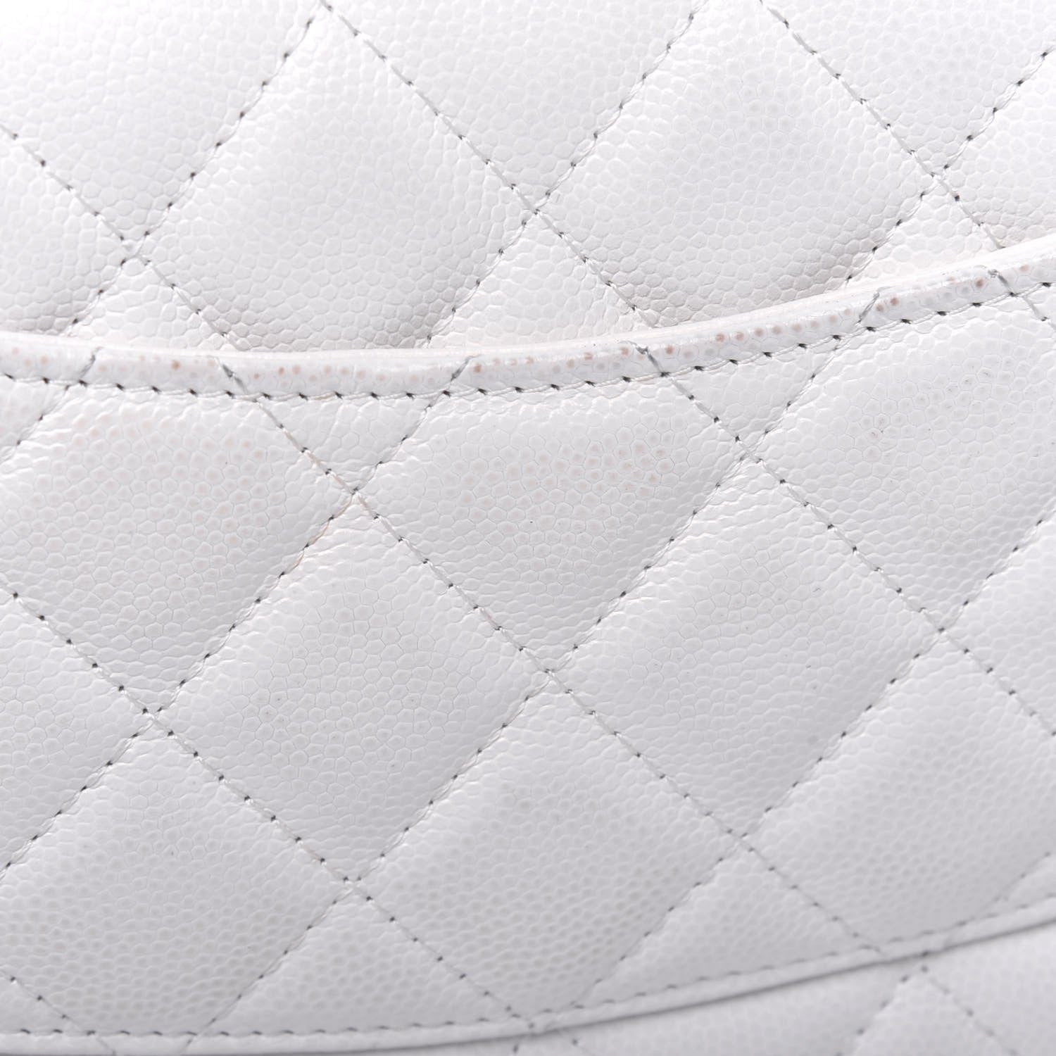 Chanel Caviar Quilted My Everything Wallet On Chain WOC White 15 of 17