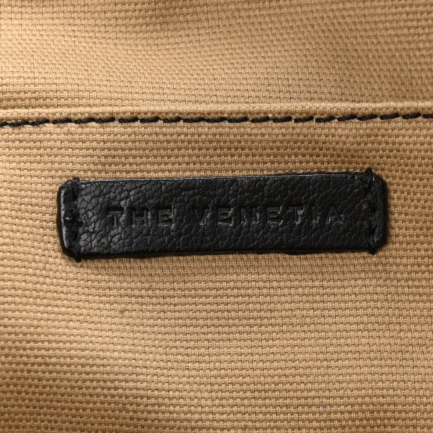 Calfskin Venetia Large Satchel Black