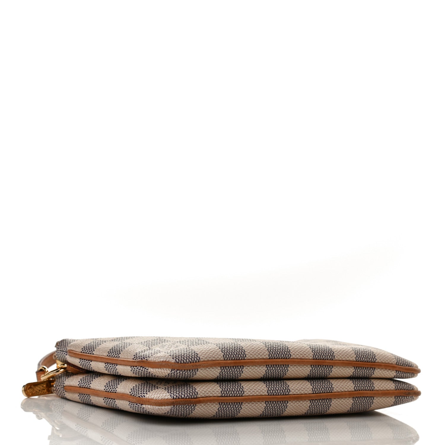 Louis Vuitton Damier Azur Double Zip Pochette 4 of 10