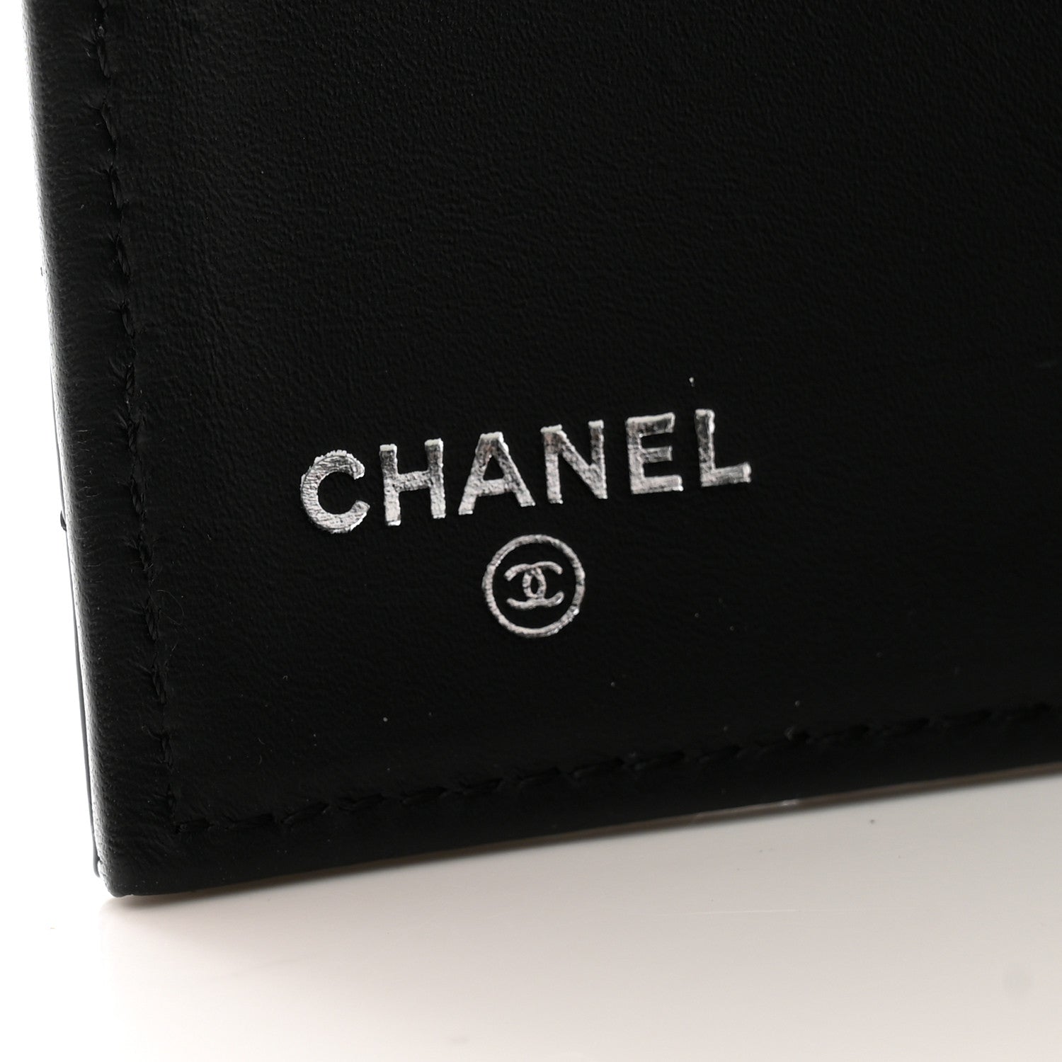 Chanel Patent Quilted Large Flap Wallet Black 9 of 11