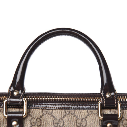 Gucci GG Plus Monogram Medium Joy Boston Dark Brown 9 of 13