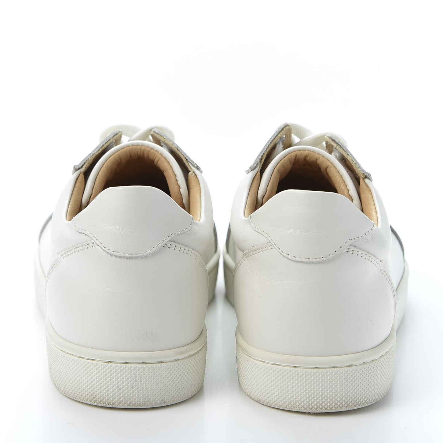 Calfskin Vieira Flat Sneakers 35.5 Latte