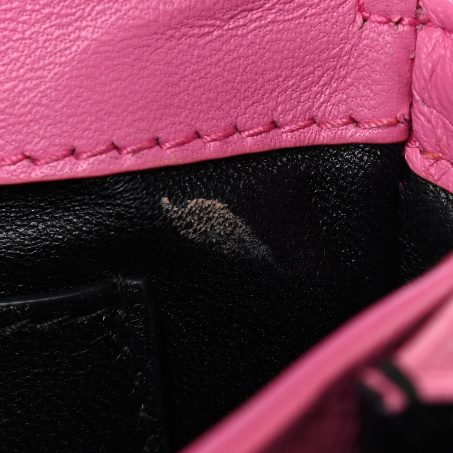 Balenciaga Signature Grained Calfskin Logo Print Ville Day Bag XS Rose Bubblegum Black 8 of 10