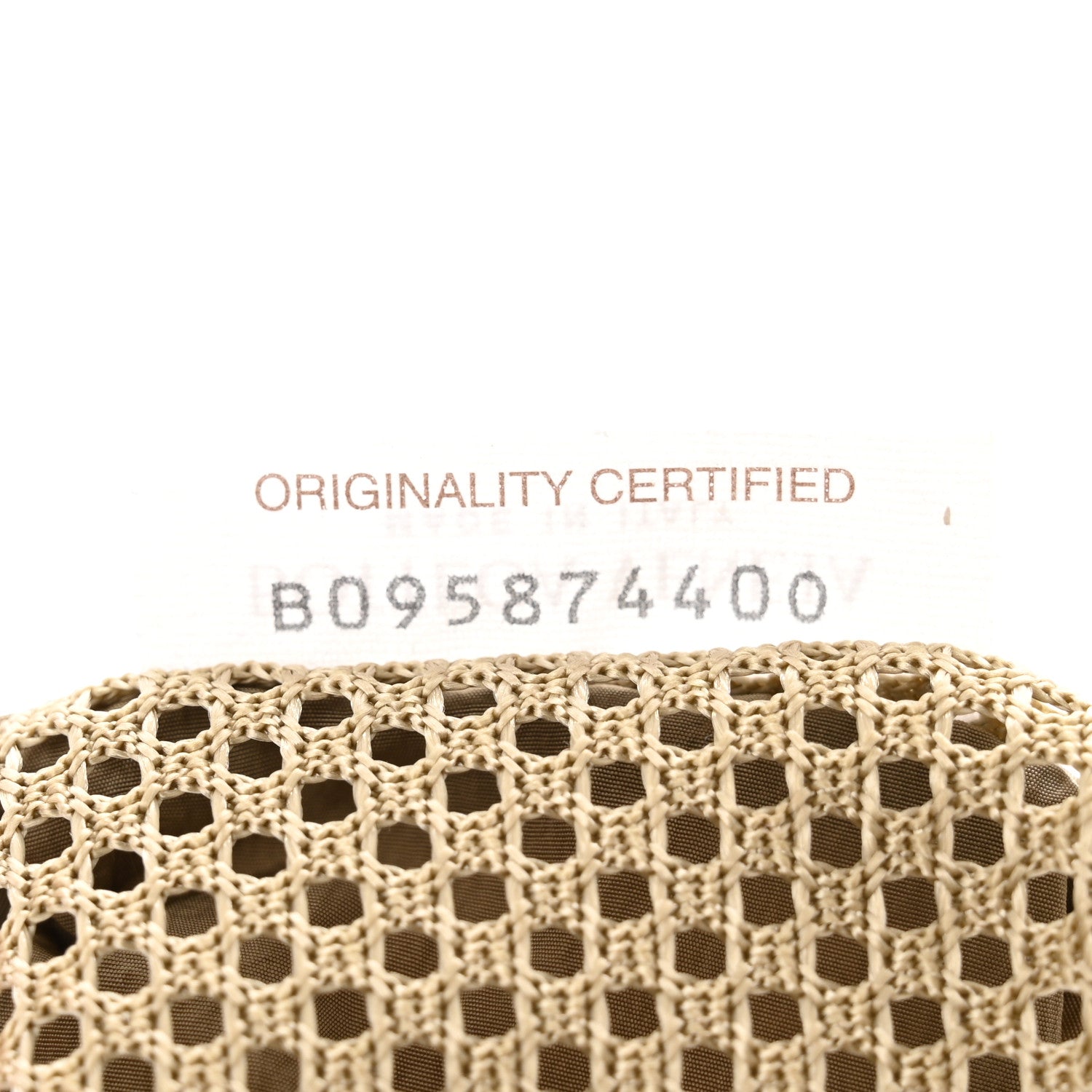 Bottega Veneta Jacquard Mesh Trekking Folding Belt Bag Tan 7 of 10