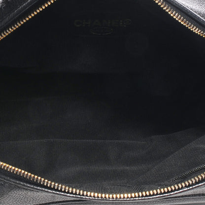 Chanel Caviar CC Shoulder Bag Black 5 of 7